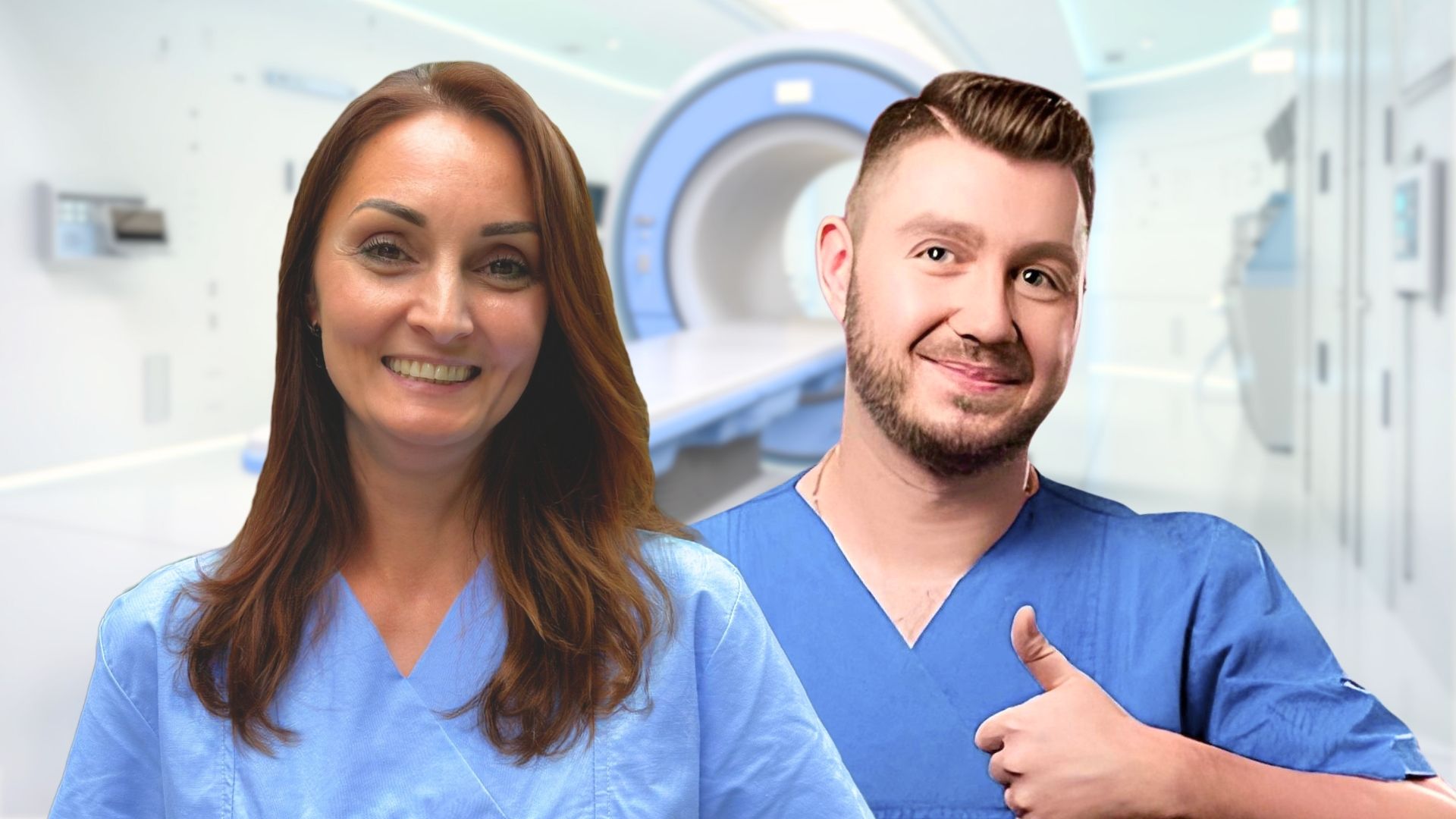 Teambild der Co-Leitungen der Röntgenabteilung