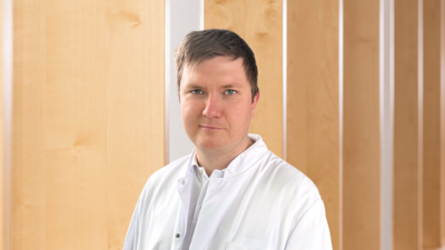 Anton Grinkewich Portrait von Herrn Anton Grinkewich, Facharzt der Klinik für Orthopädie in den DR. ERLER KLINIKEN.